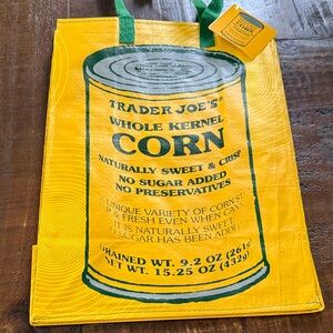 Trader Joe's Yellow Reusable Grocery Bag